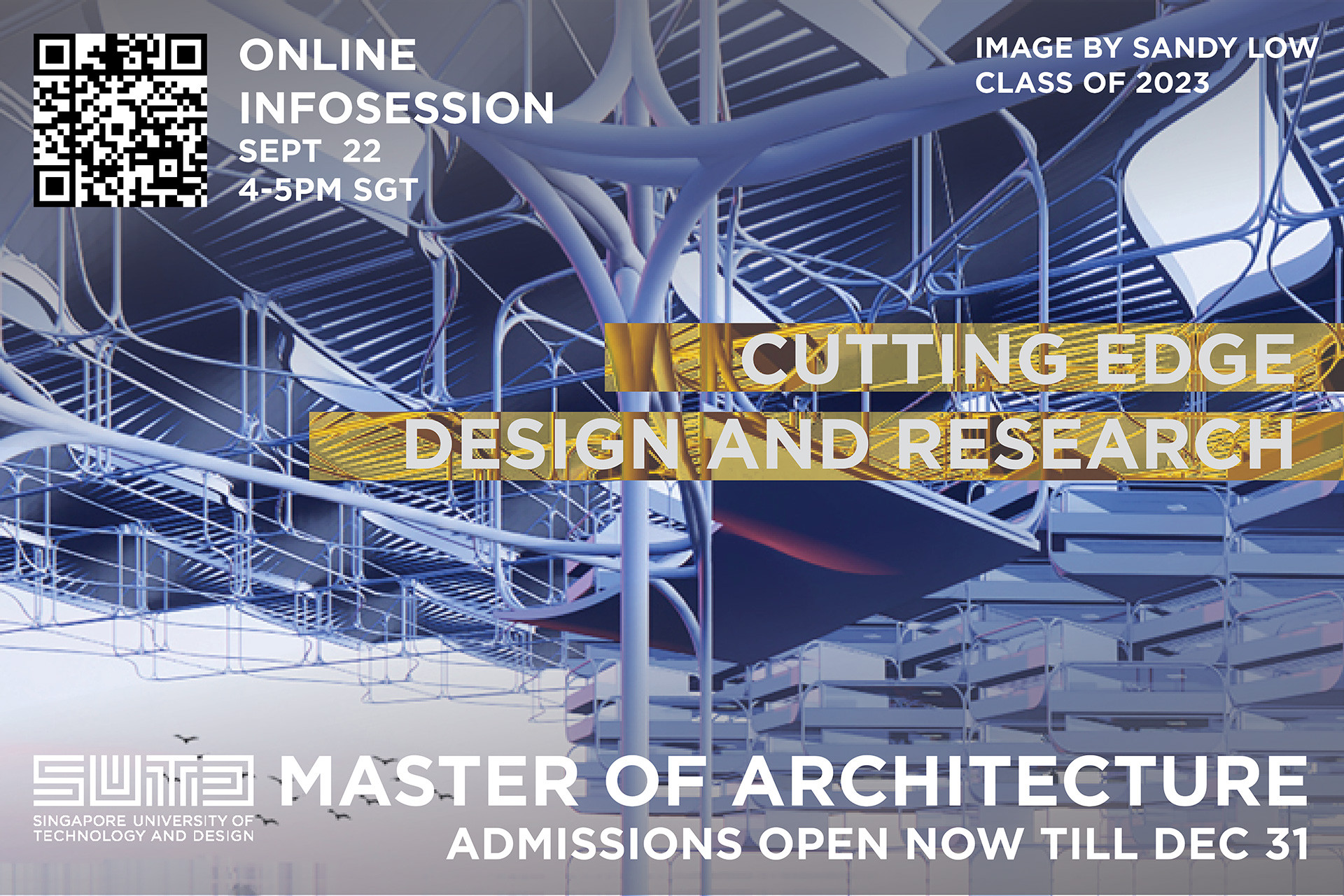Master of Architecture Information Session for Intake 2024